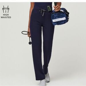 Figs •NWT• Scrubs Bottoms Technical Collection Size S/T Uniform Pants Navy Blue